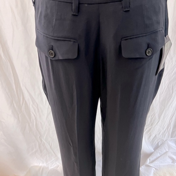 NWT! Prada classic pants in dark navy. Size 42. - Picture 2 of 9